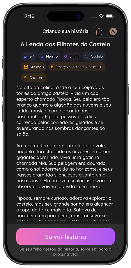 Historia criada